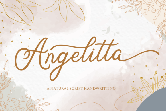 Angelitta: A Font That Elevates Design with Handwritten Elegance