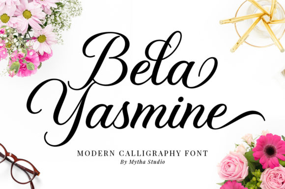 Bela Yasmine: A Versatile Handwritten Font for Creative Projects