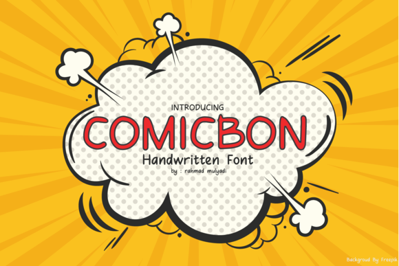 Comicbon: The Simple and Natural Handwritten Font That’s Perfect for Modern Branding