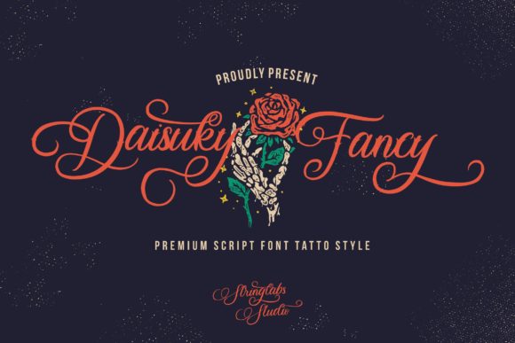 Daisuky Fancy: A Handwritten Font That Elevates Your Design