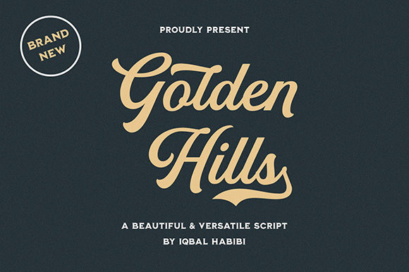 Golden Hills: A Versatile Font for Modern Creativity