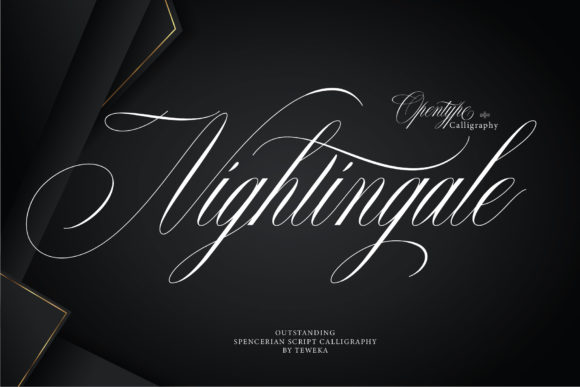 Nightingale Font: Elegant Style for Creative Projects
