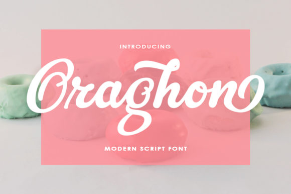Oraghon: A Handwritten Font That Captures the Essence of Creativity and Versatility