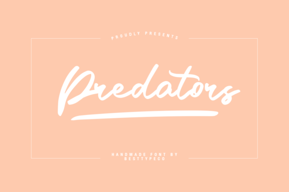 Predators Font for Creative Projects