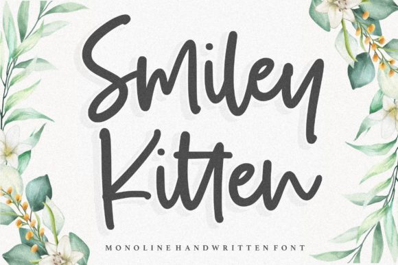 Smiley Kitten Font: A Sweet Touch for Your Designs