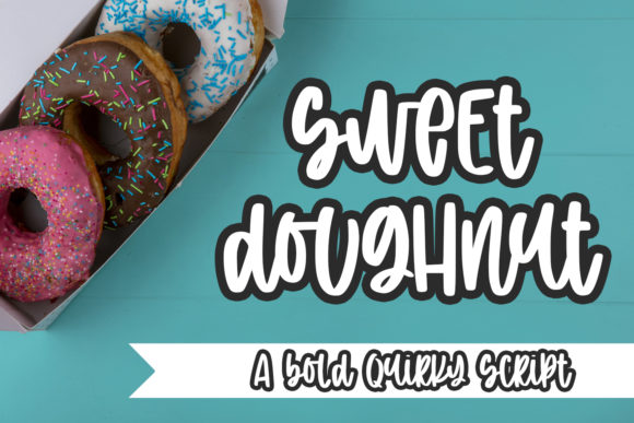 Sweet Doughnut: A Playful Font for Joyful Design